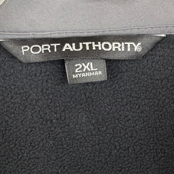 Port Authority Loma Linda University Health Mens Gray Soft Shell Zip Jacket 2XL - Picture 9 of 16